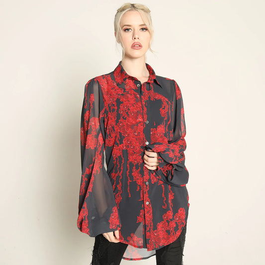 2022年10月25日 Bloody Rose Blouse 等の血薔薇モチーフ商品の受注再開について