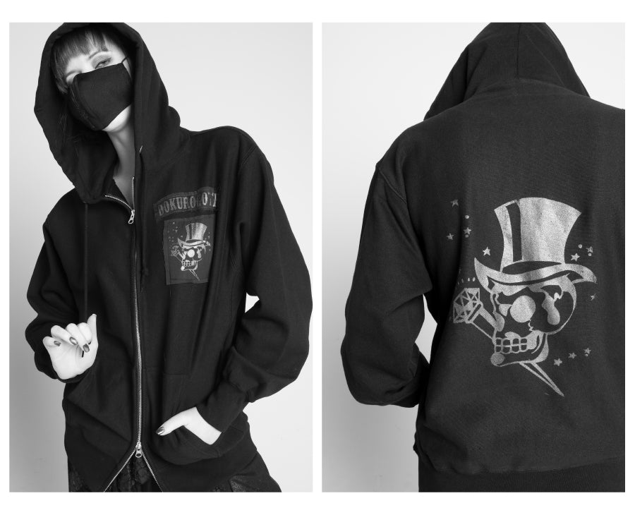 DOKUROGOTH ZIPPER HOODIE No.003 (3サイズ)