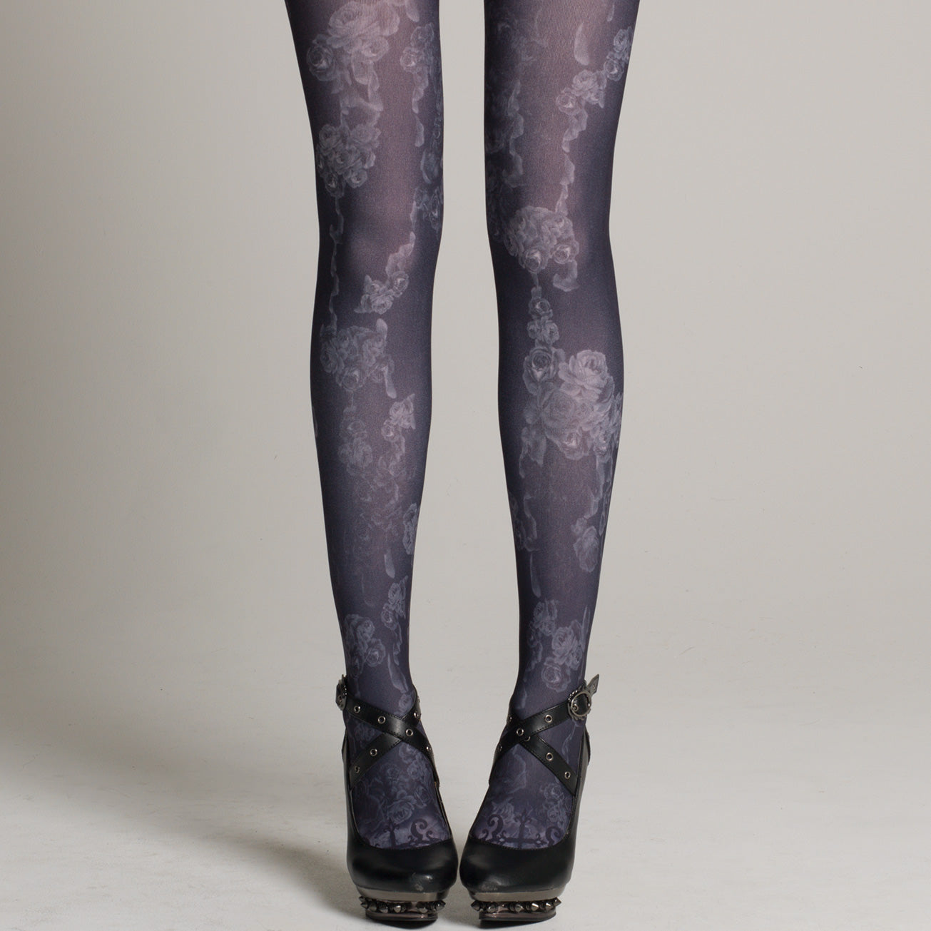 Black Bloody Rose Tights