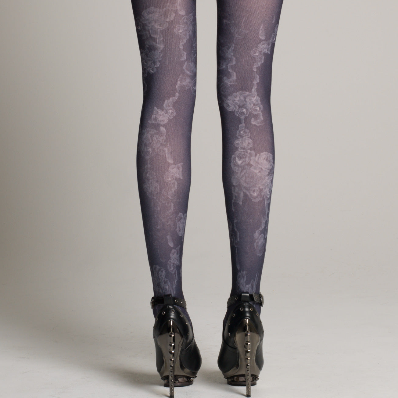Black Bloody Rose Tights