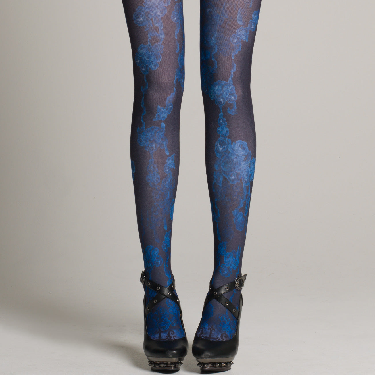Blue Bloody Rose Tights