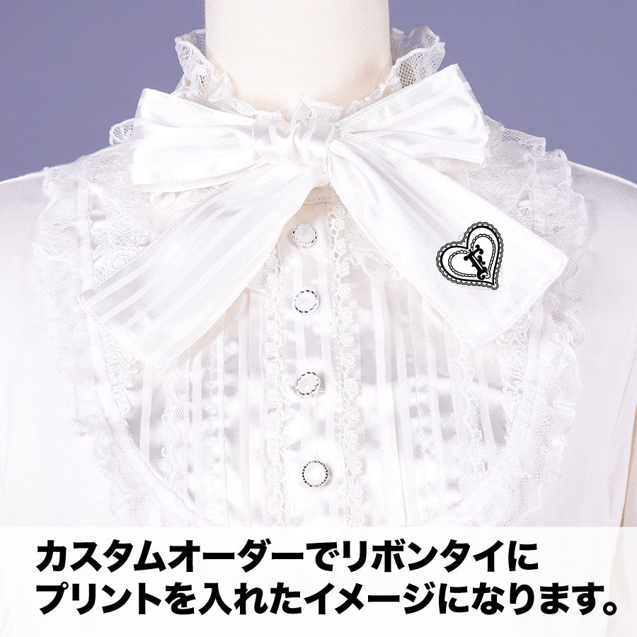 【Custom only⚠️】Classic Blouse Neck Tops / WH