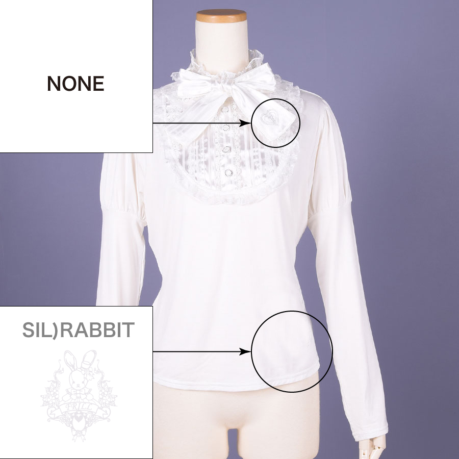 【Custom only⚠️】Classic Blouse Neck Tops / WH