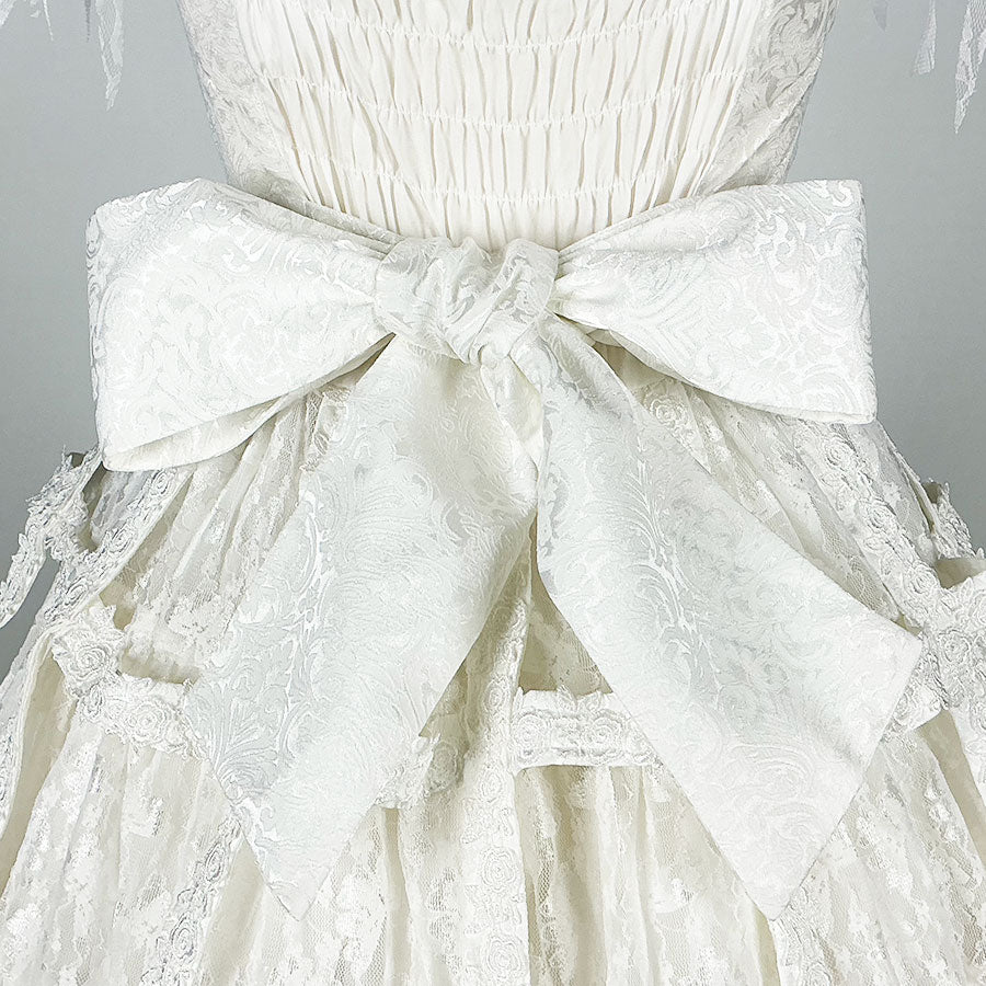 Drip Bloody Rose Bird Cage Dress (2sizes) / LOLITA
