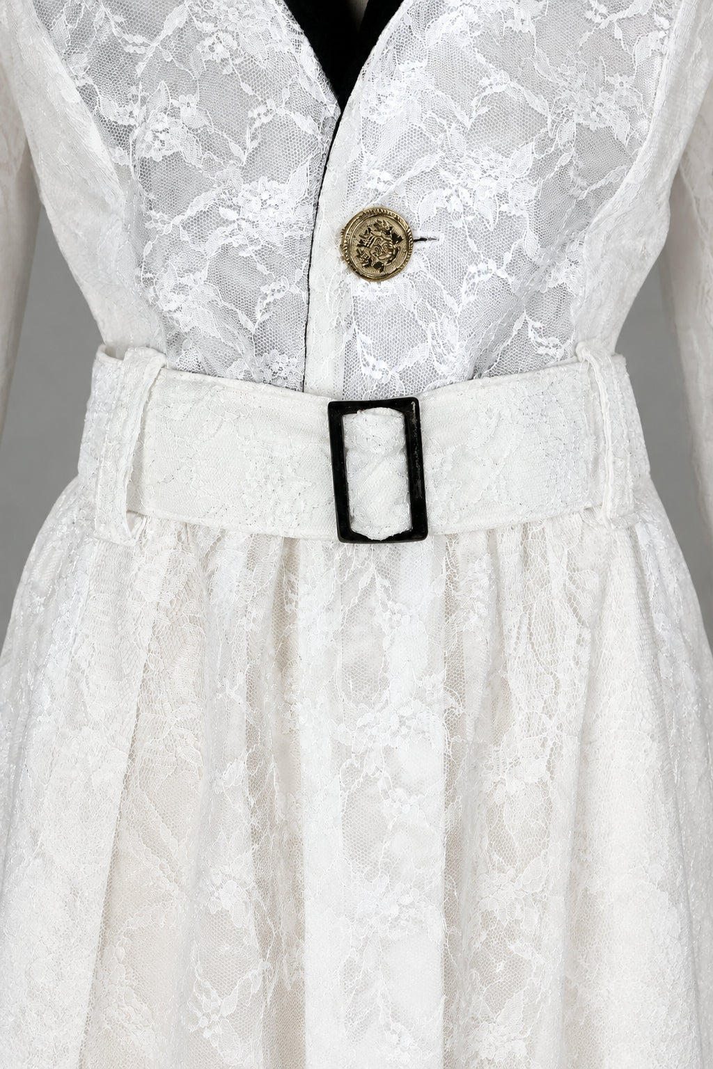 Osamu Dazai/White Luxurious Lace Long Coat