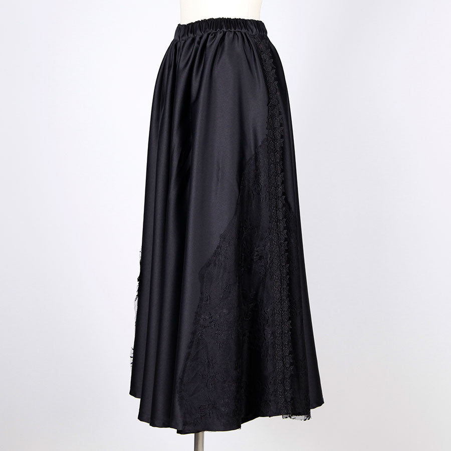 太宰治/ Victorian Flare Lace Wide Pants