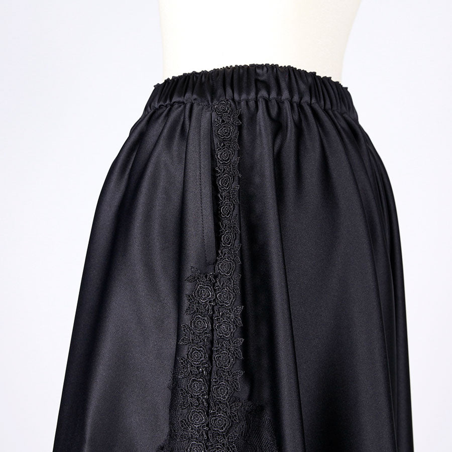 太宰治/ Victorian Flare Lace Wide Pants