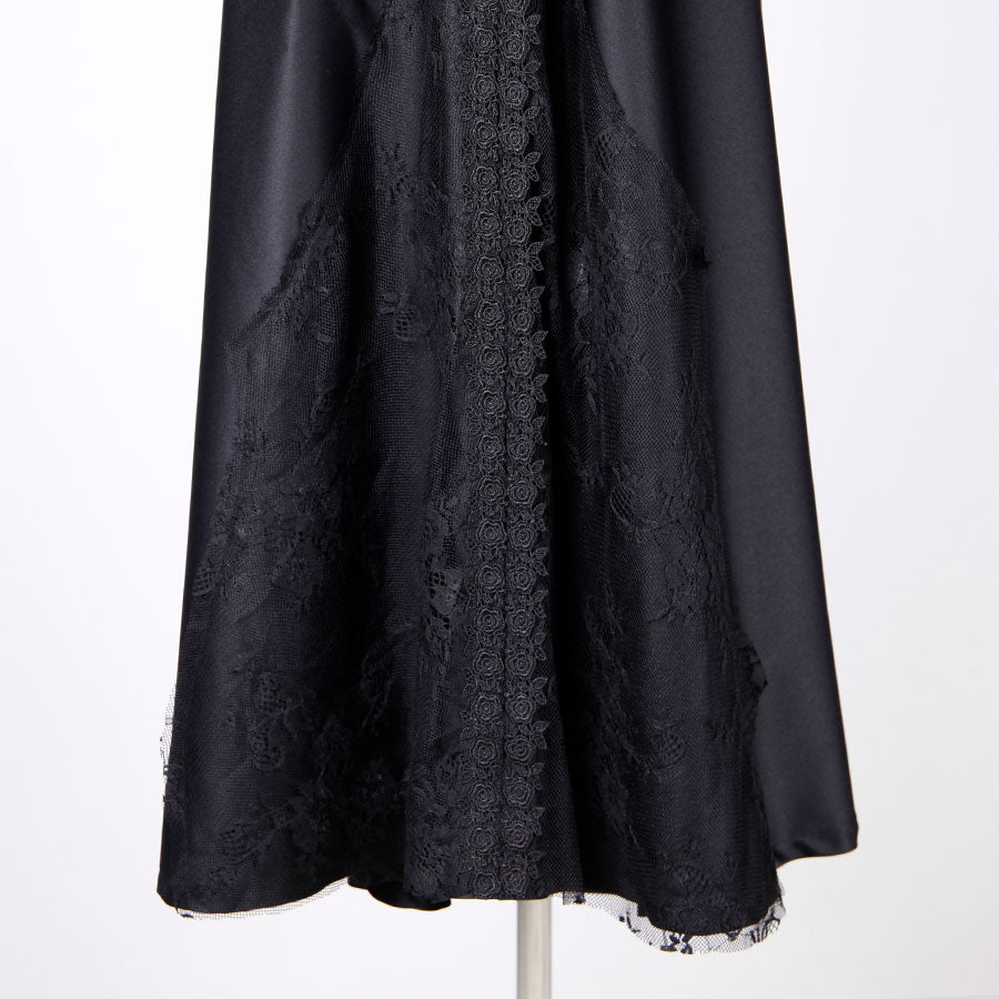太宰治/ Victorian Flare Lace Wide Pants