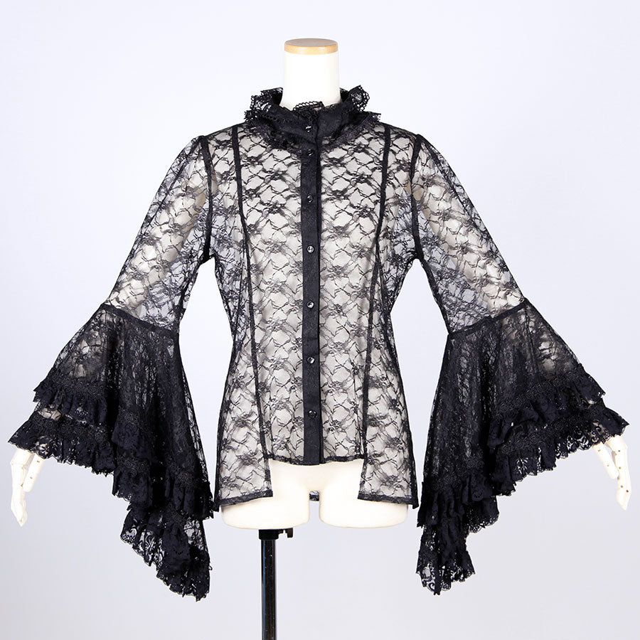 Dark Empress Lace Blouse