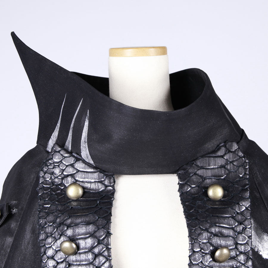 福地桜痴/SilverDragon Leather Cape