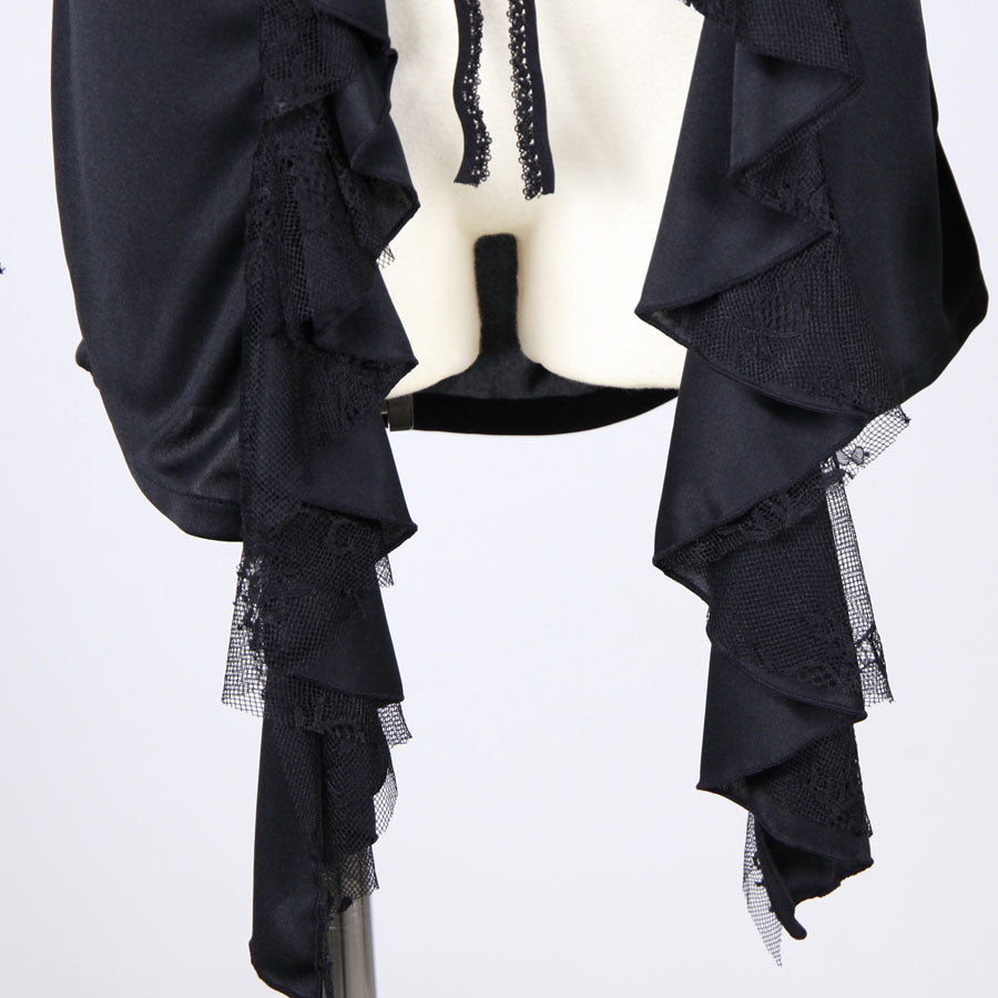 Butterfly Lace-Up Long Cardigan