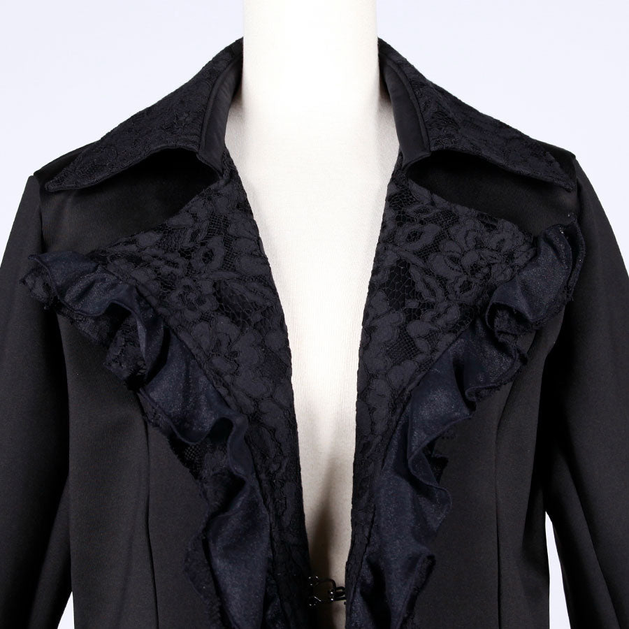 Ruffle Lace Stretch Jacket