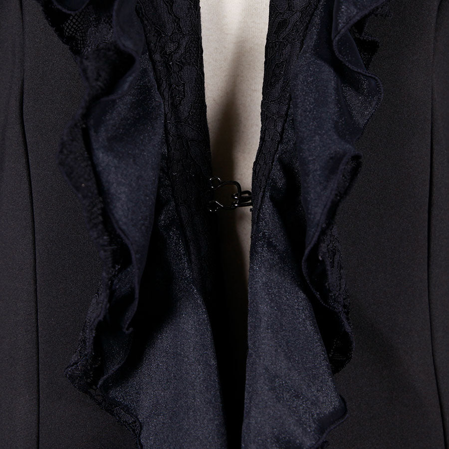 Ruffle Lace Stretch Jacket