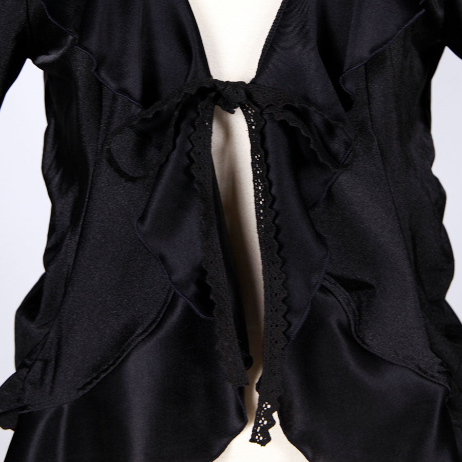 Vampire Sleeve Short Cardigan