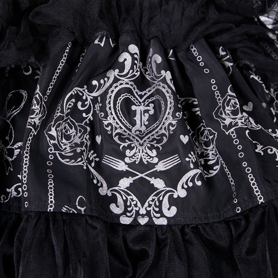 Micro Mini Bunny Petticoat 35cm / BK