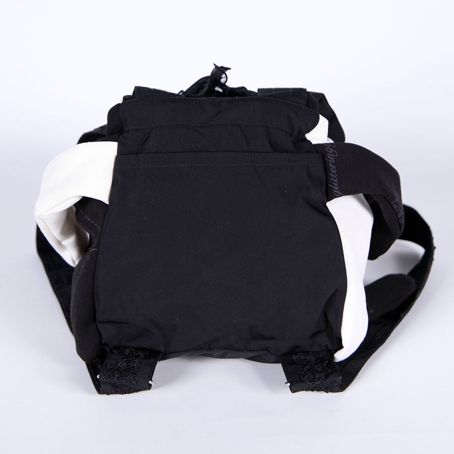 Lovely CAT Frill Backpack / BK-WH