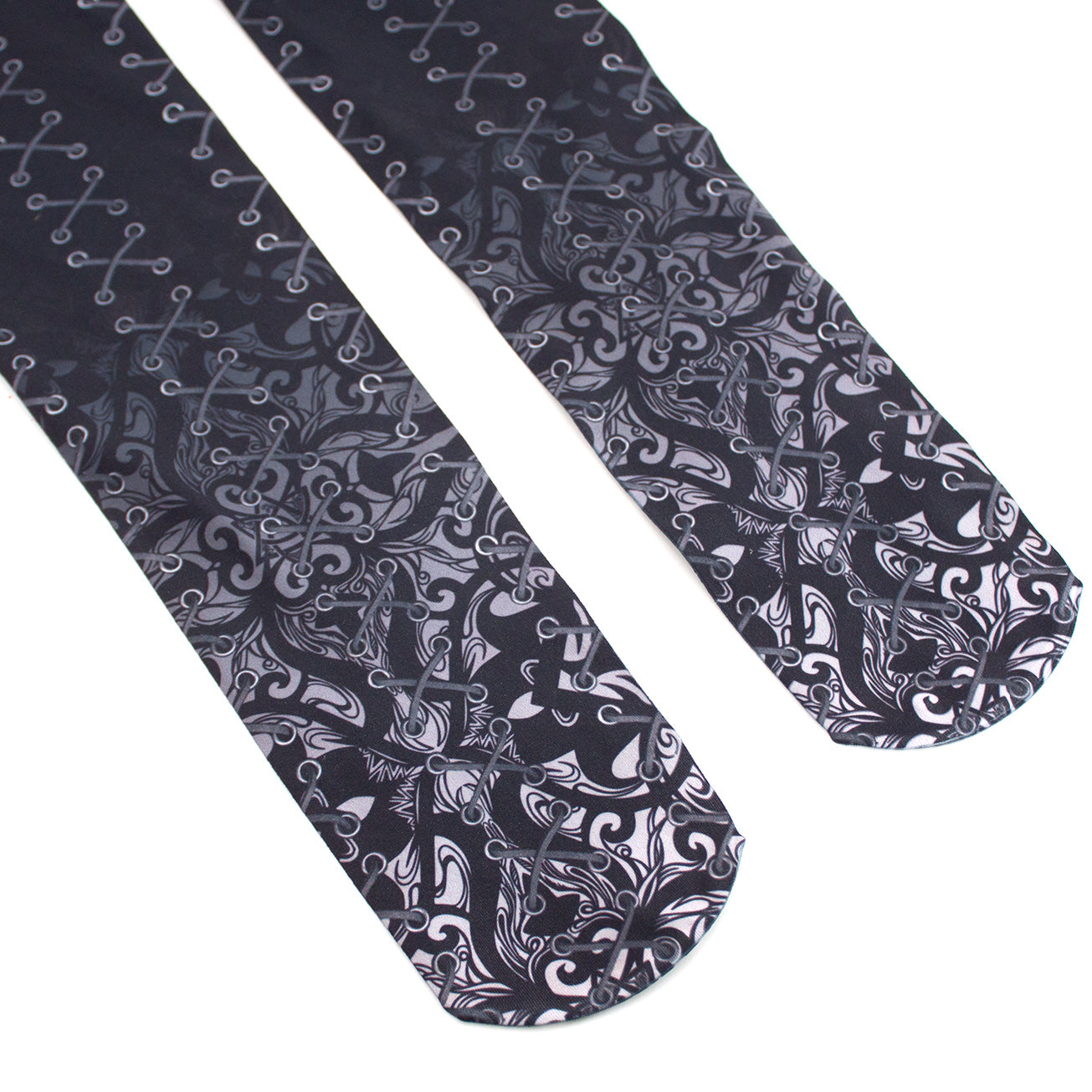 Laced Abyss Butterfly Overknees