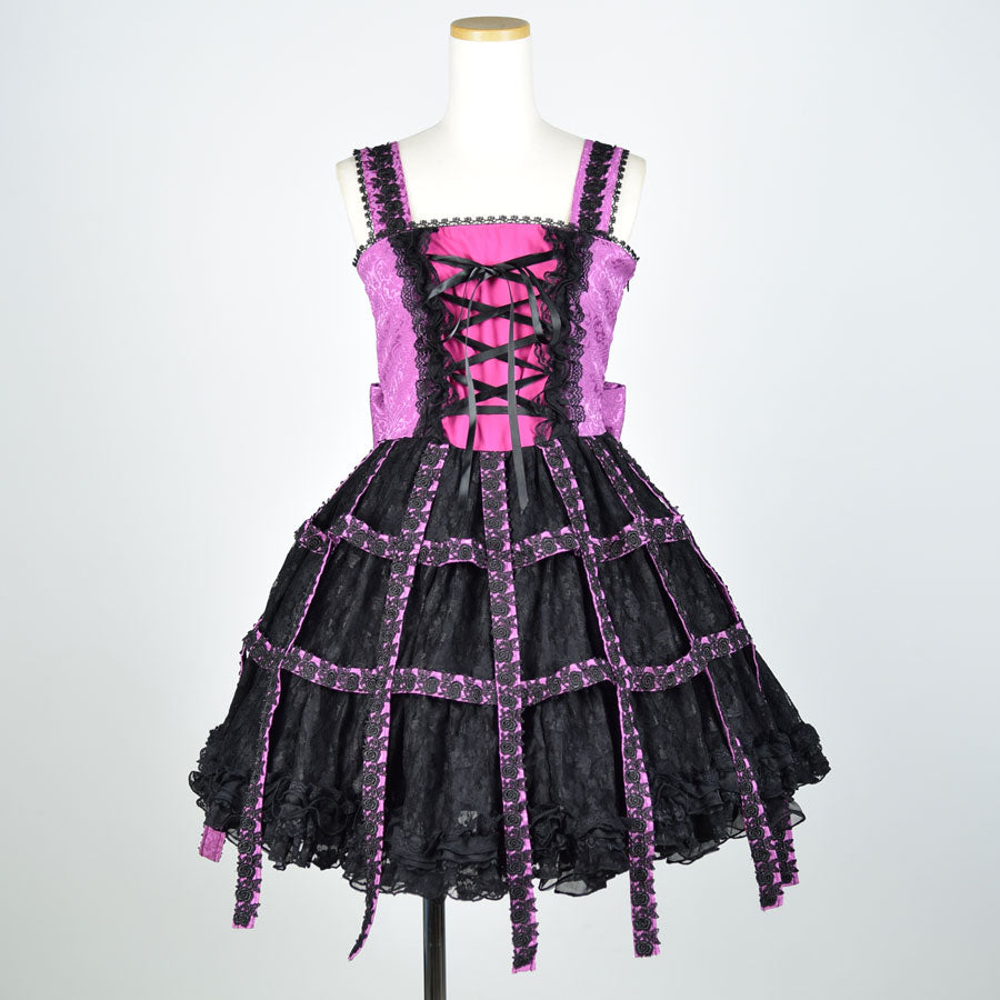 Rose Bird Cage Dress