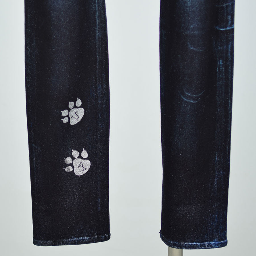 Cat Footprint Denim (4sizes)