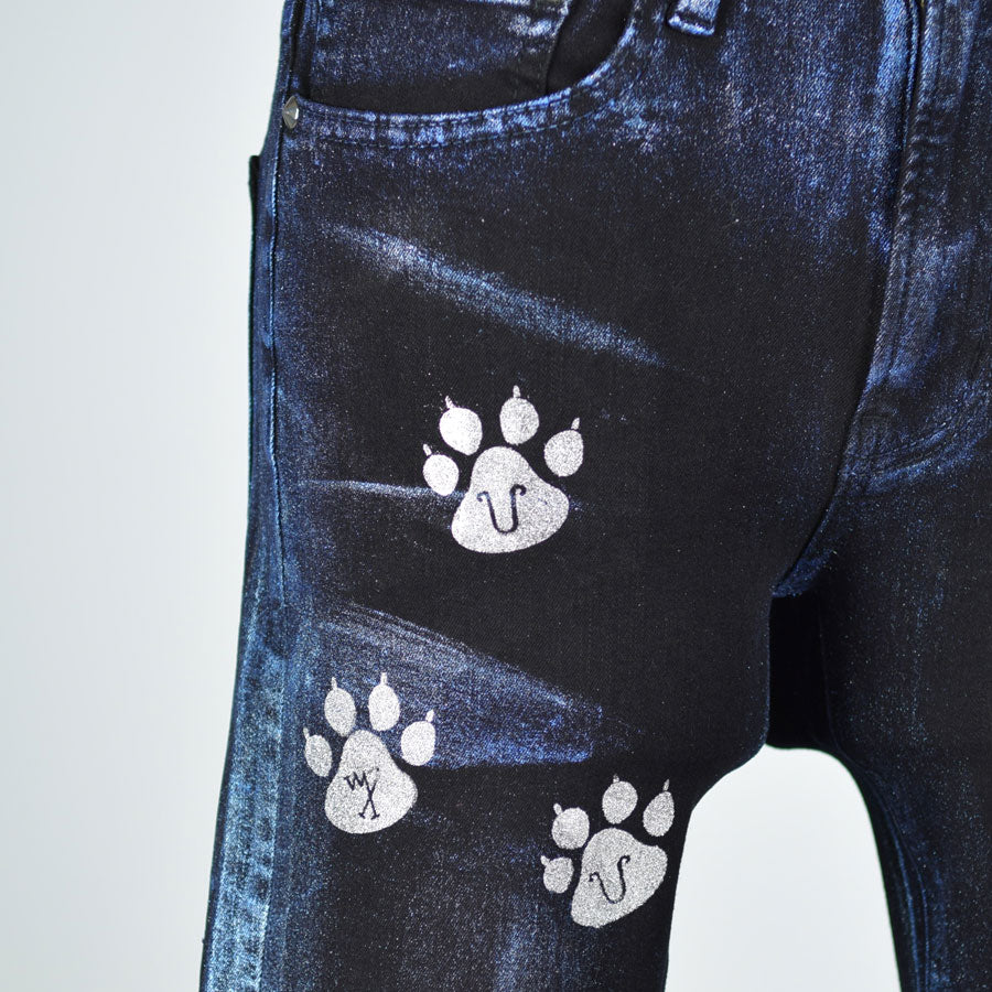 Cat Footprint Denim (4sizes)