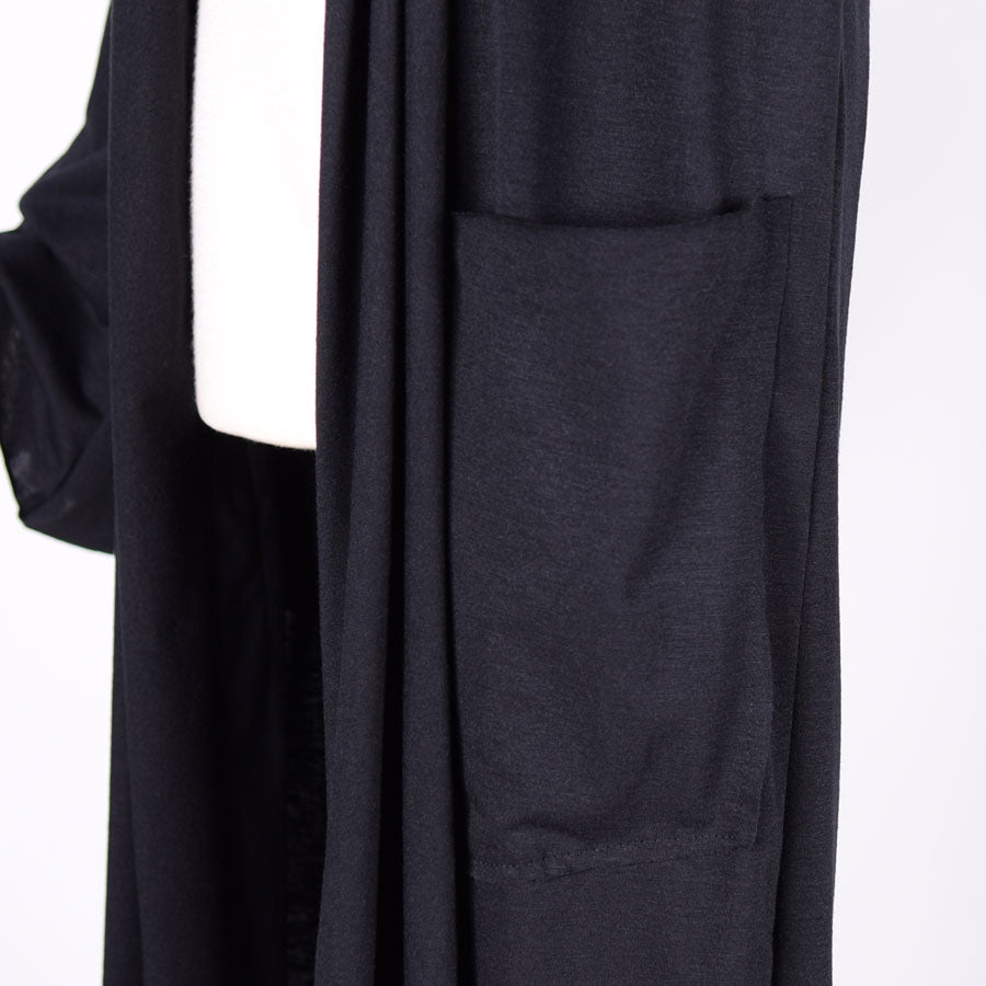 Dolman Sleeve Super Long Cardigan