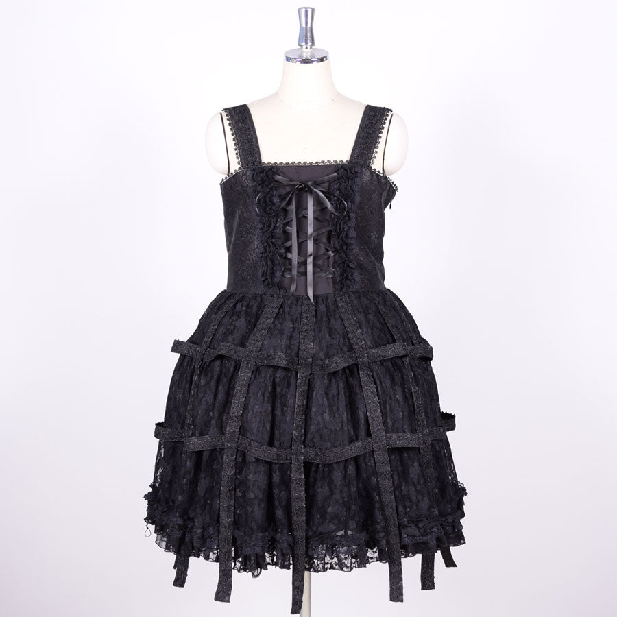Rose Bird Cage Dress【XL Size】