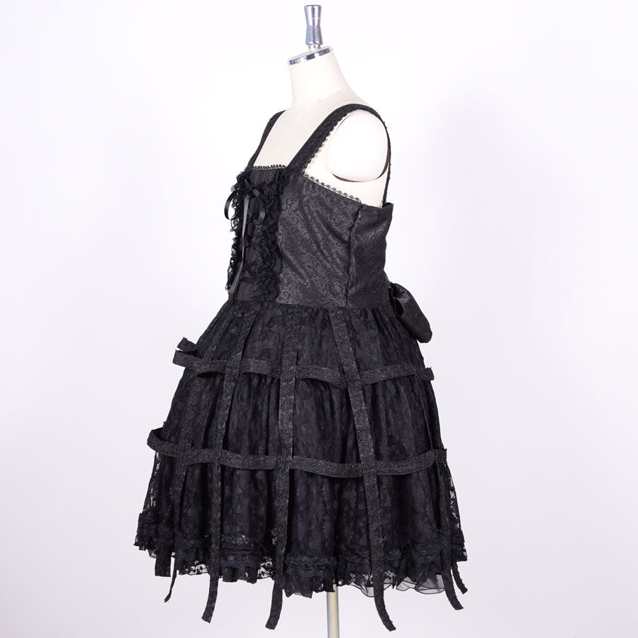 Rose Bird Cage Dress【XL Size】