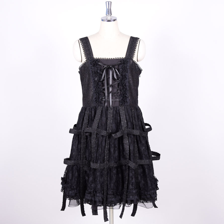 Rose Bird Cage Dress【XL Size】