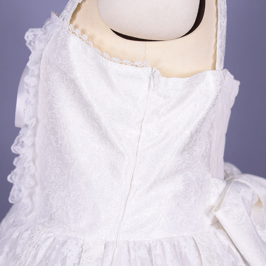 White Rose Bird Cage Dress【XL Size】