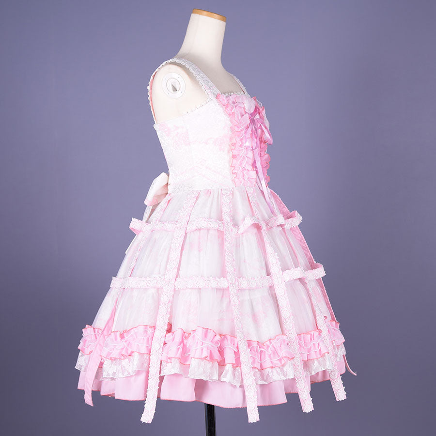 Sweet Strawberry Alice Bird Cage Dress (2sizes)