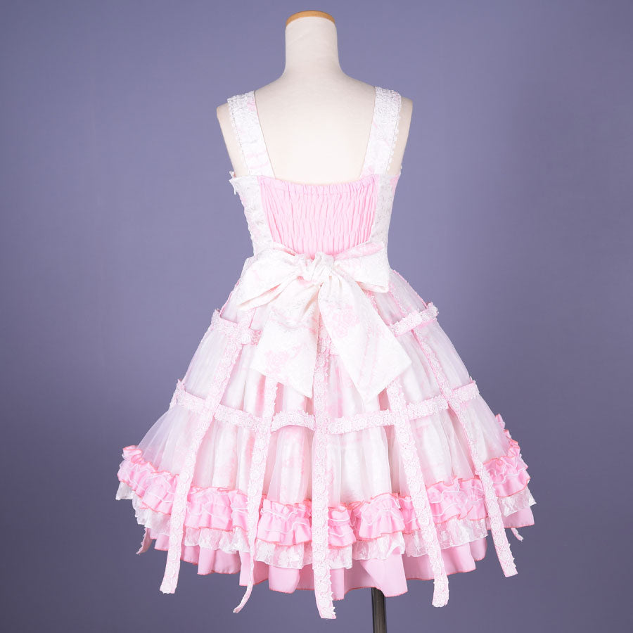 Sweet Strawberry Alice Bird Cage Dress (2sizes)