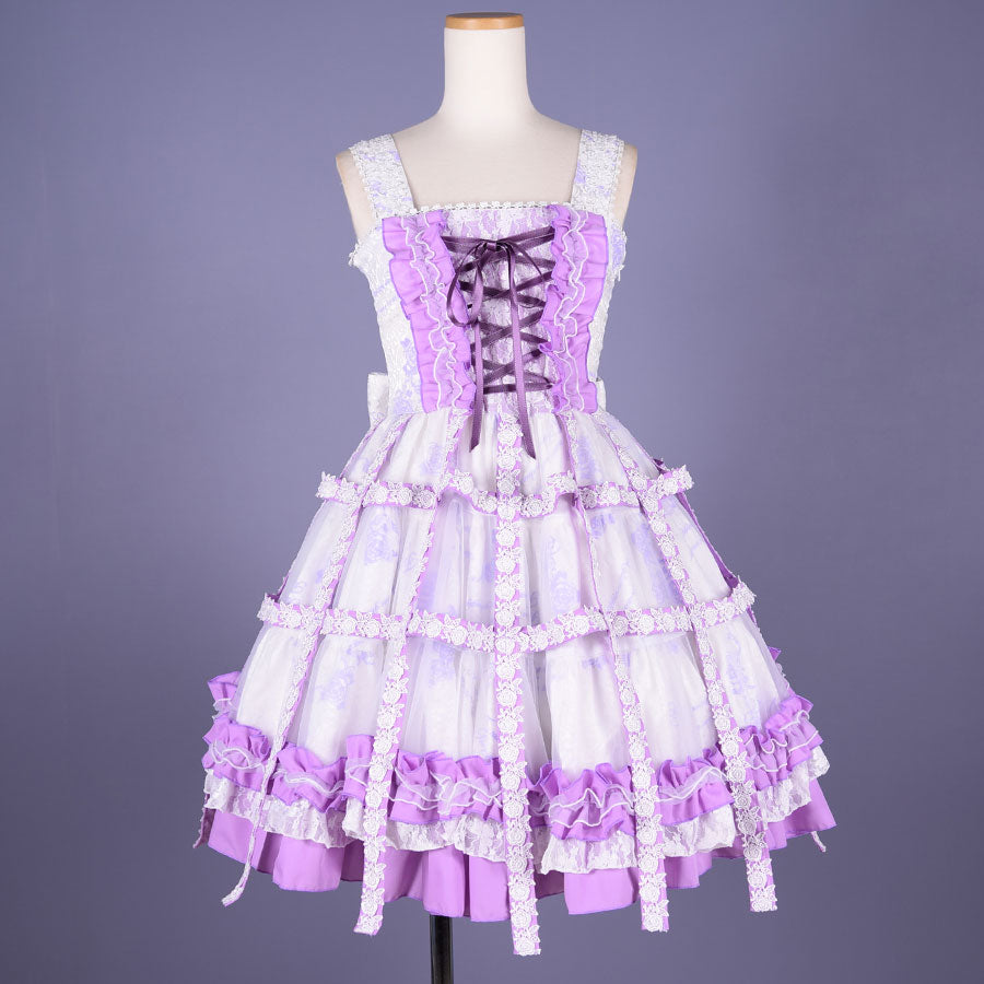 Sweet Lavender Alice Bird Cage Dress