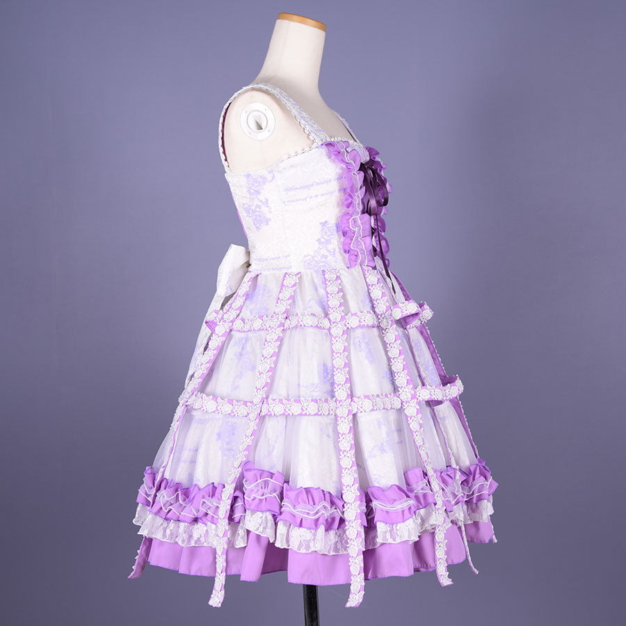 Sweet Lavender Alice Bird Cage Dress