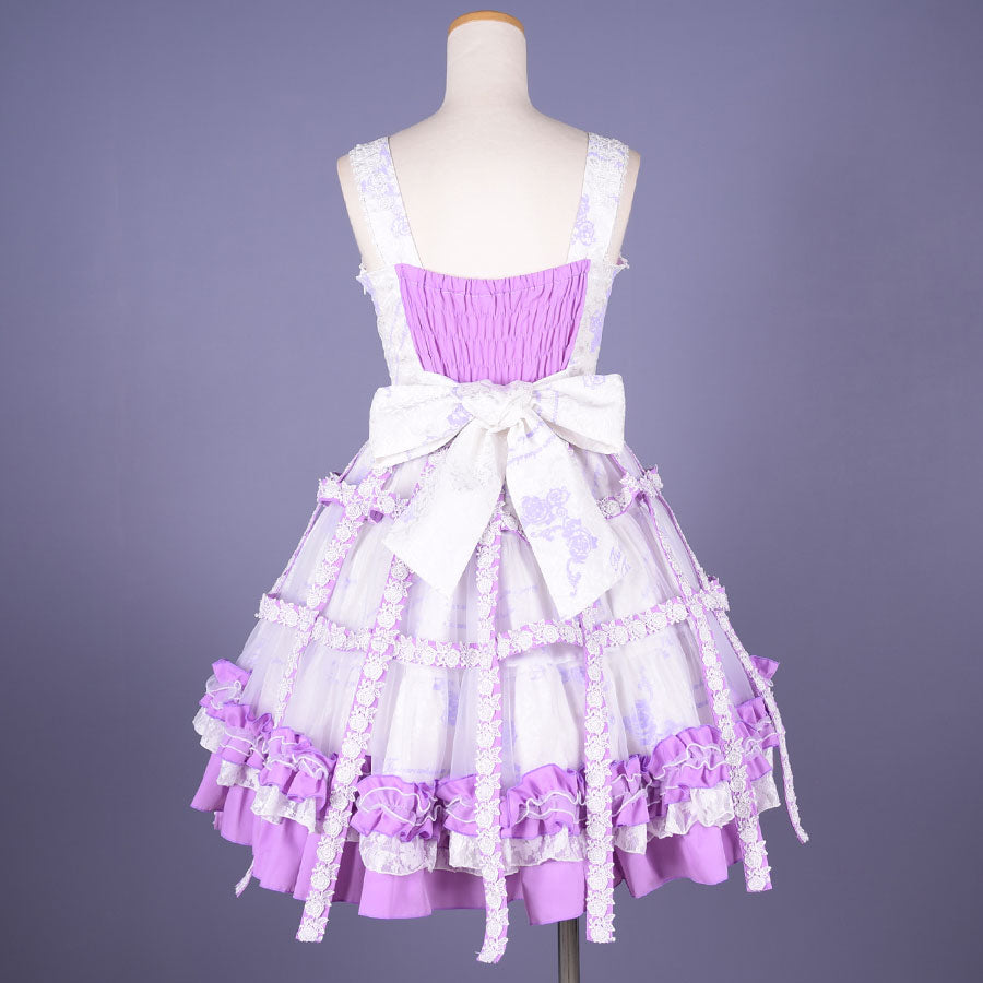 Sweet Lavender Alice Bird Cage Dress
