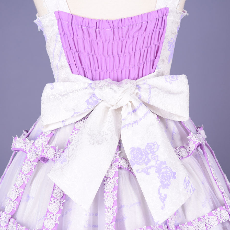 Sweet Lavender Alice Bird Cage Dress