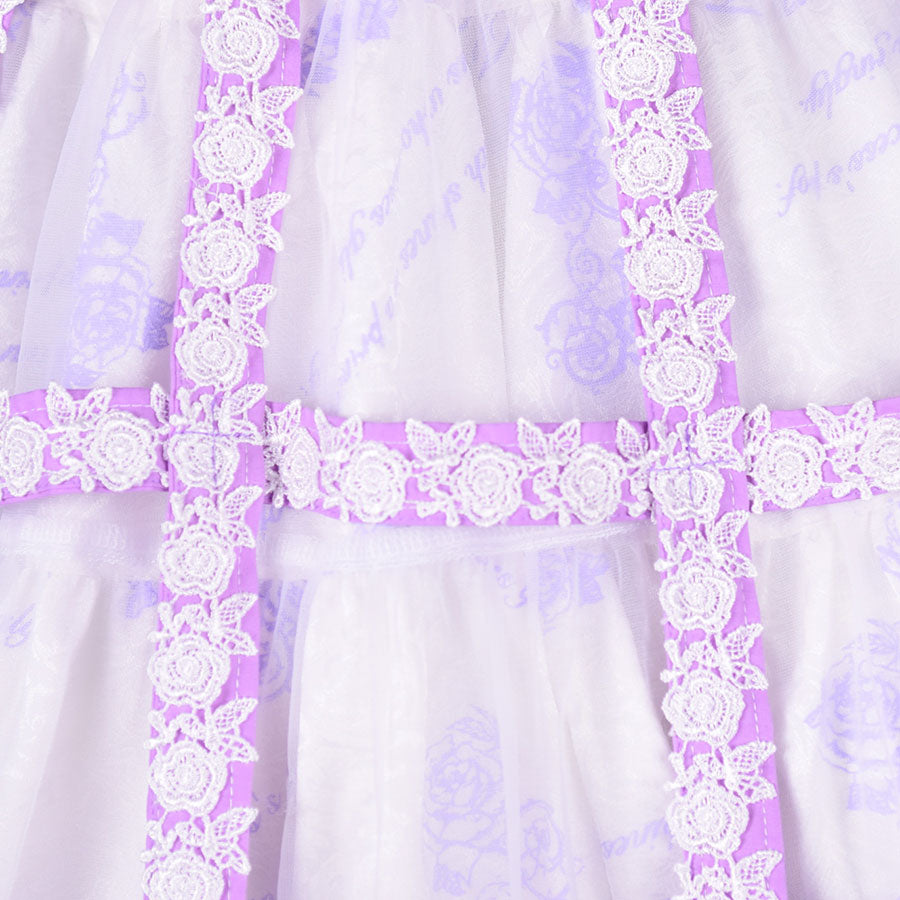 Sweet Lavender Alice Bird Cage Dress