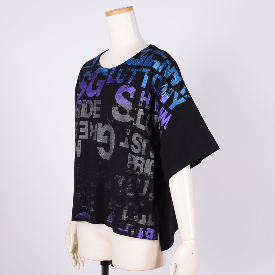 Seven deadly sins LOGO T-SH / BK-BL