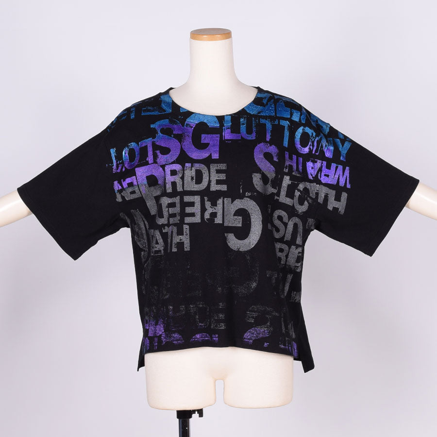 Seven deadly sins LOGO T-SH / BK-BL