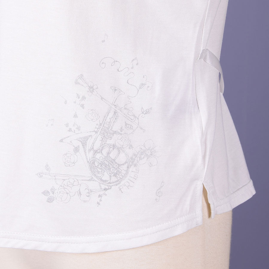 【Custom only⚠️】Classic Blouse Neck Tops / WH