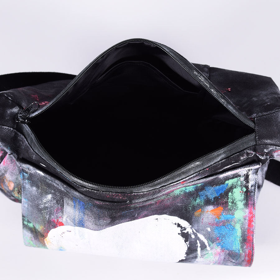 销毁动作油漆袋