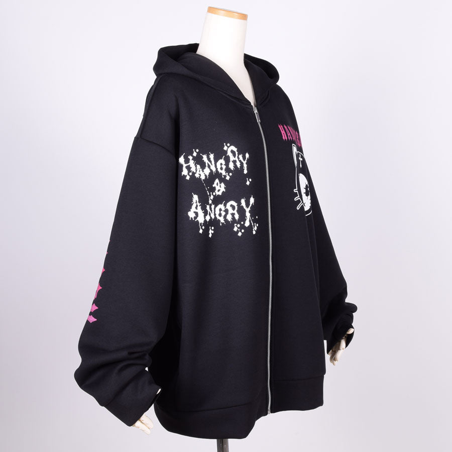 KittyEar ANGRY Hoodie
