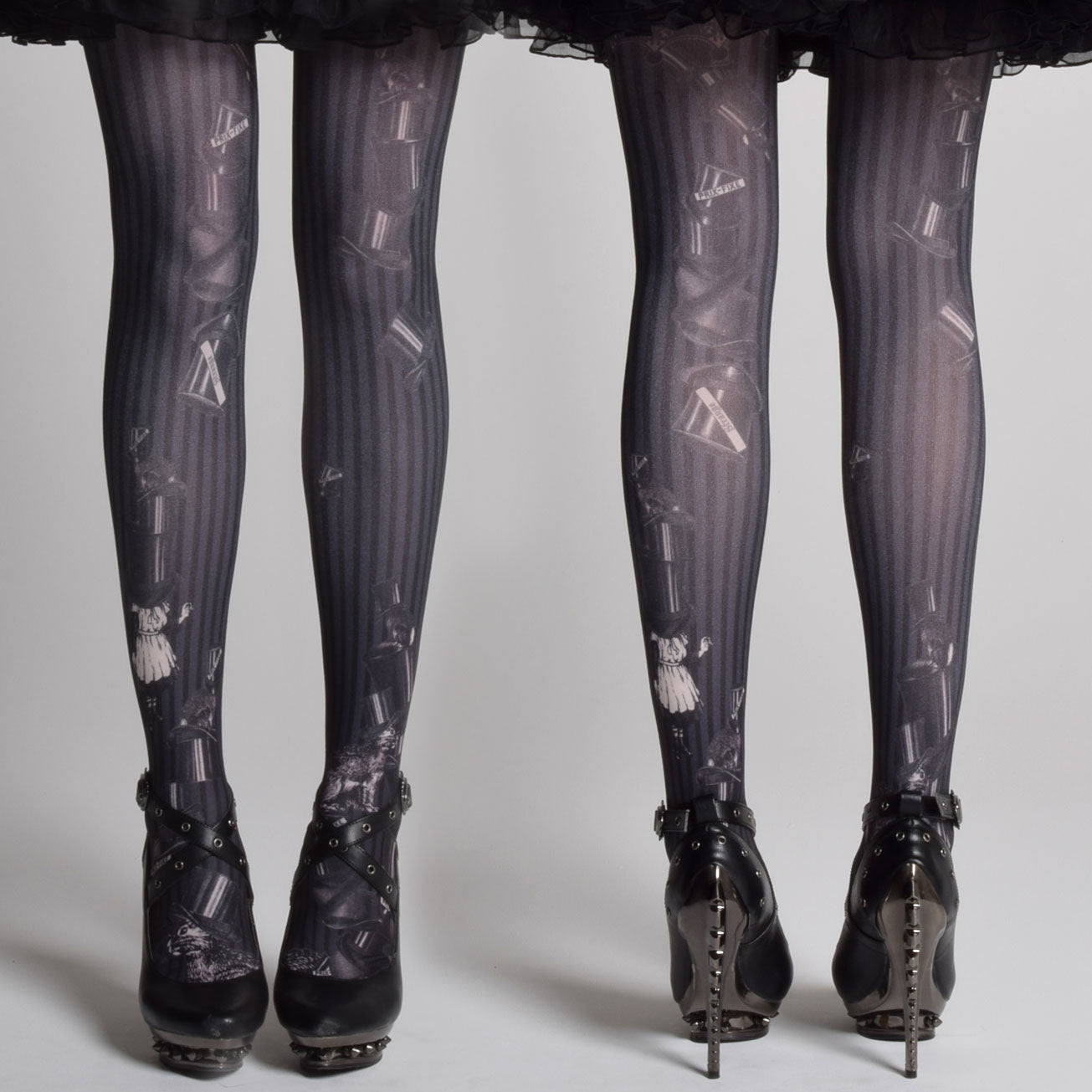 Black Bunny Tease Tights