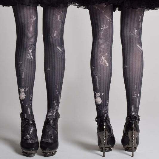 Black Bunny Tease Tights
