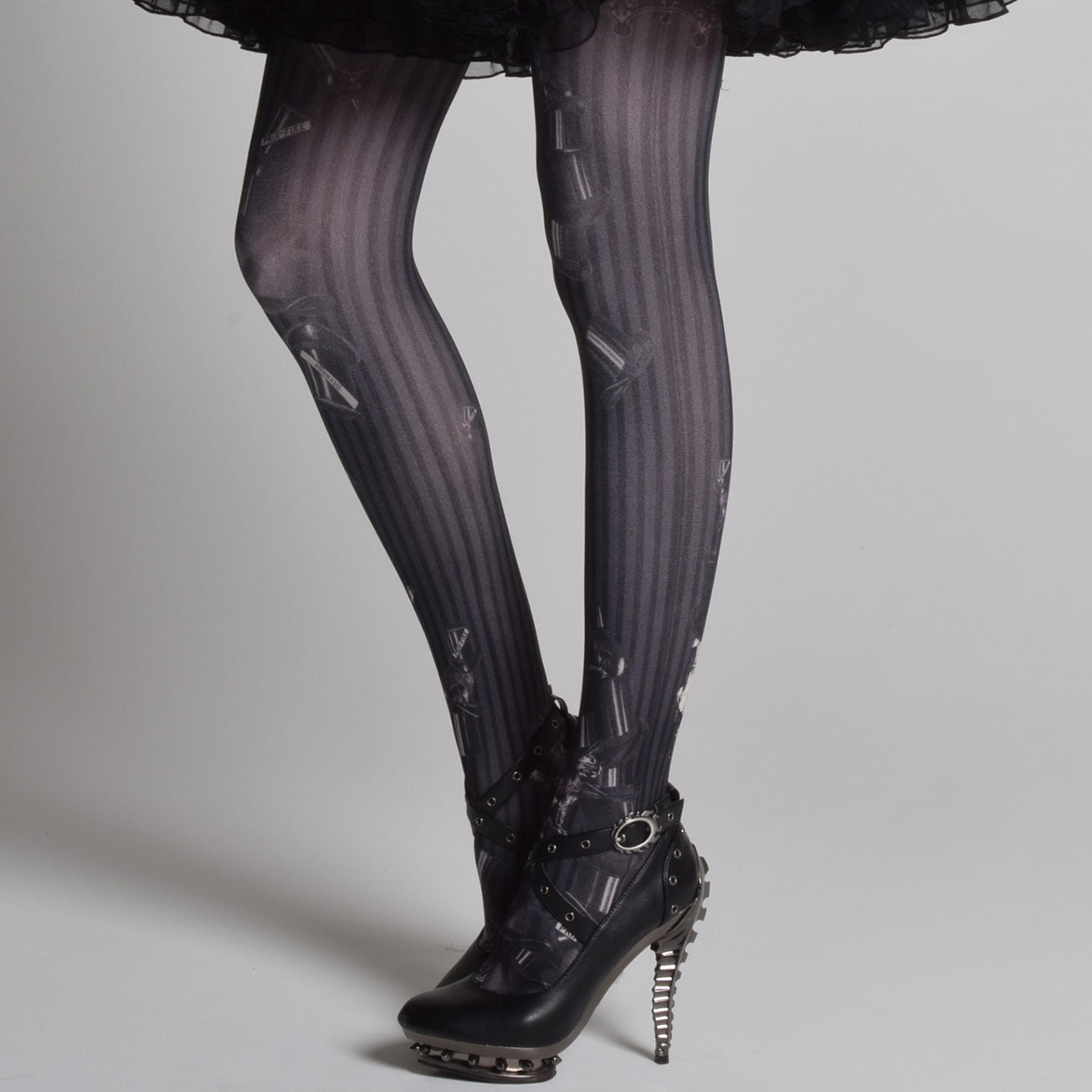 Black Bunny Tease Tights