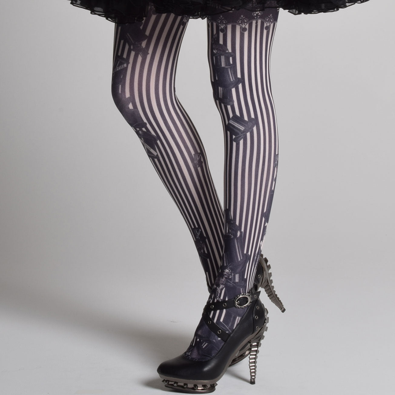 White Bunny Tease Tights