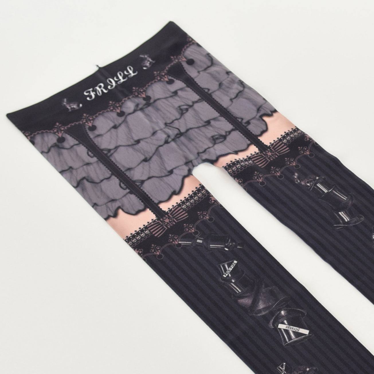 Black Bunny Tease Tights