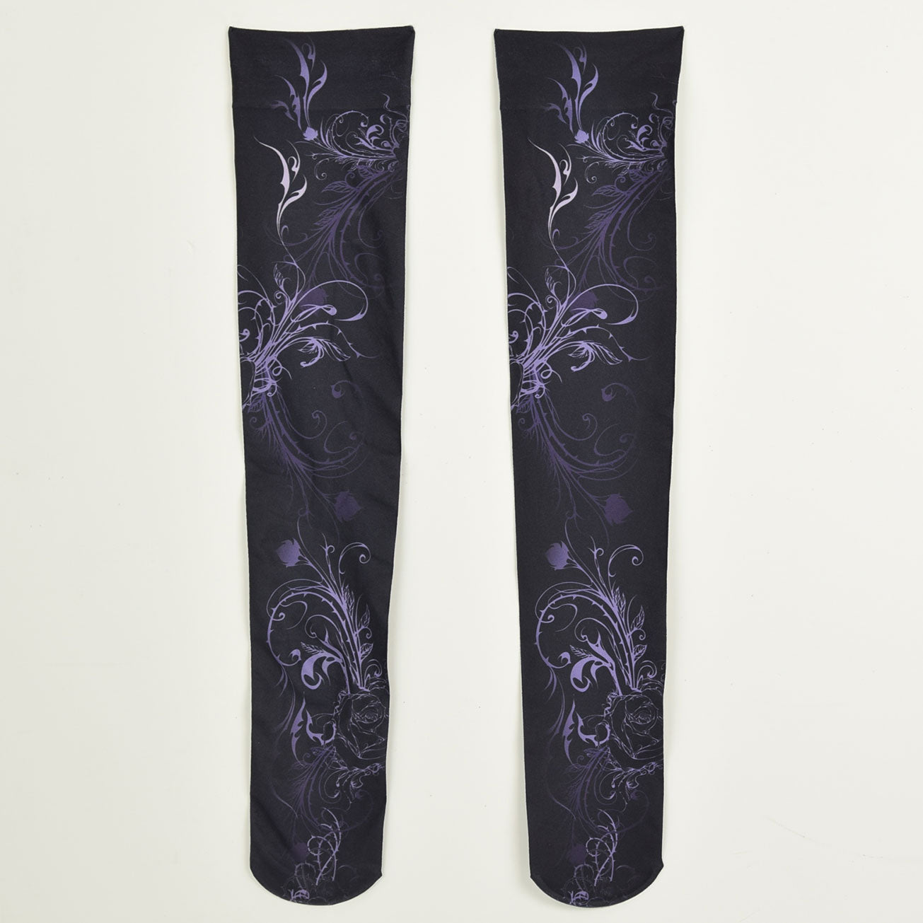 Tribal Nocturne Rose Overknees