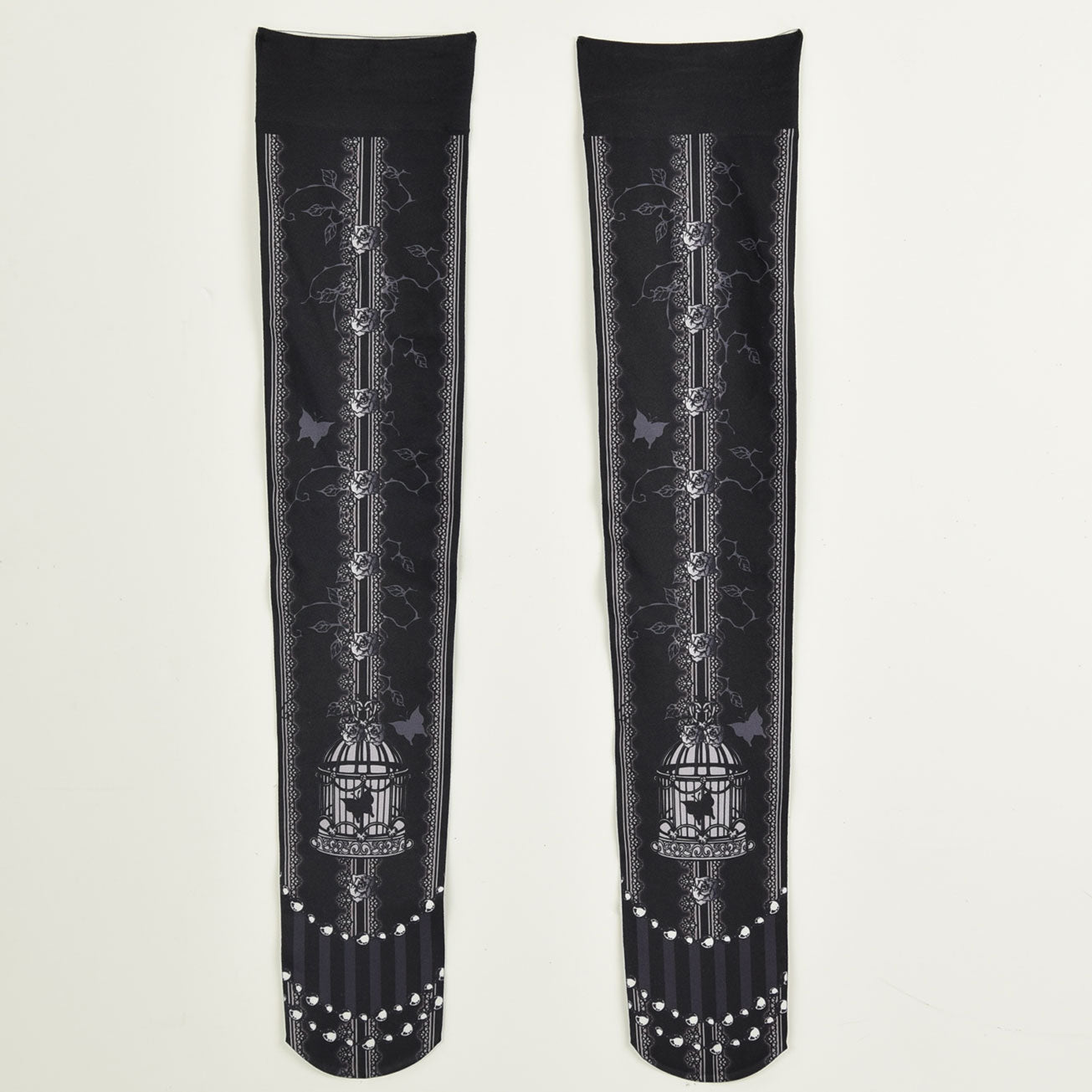 Gothic Birdcage Overknees