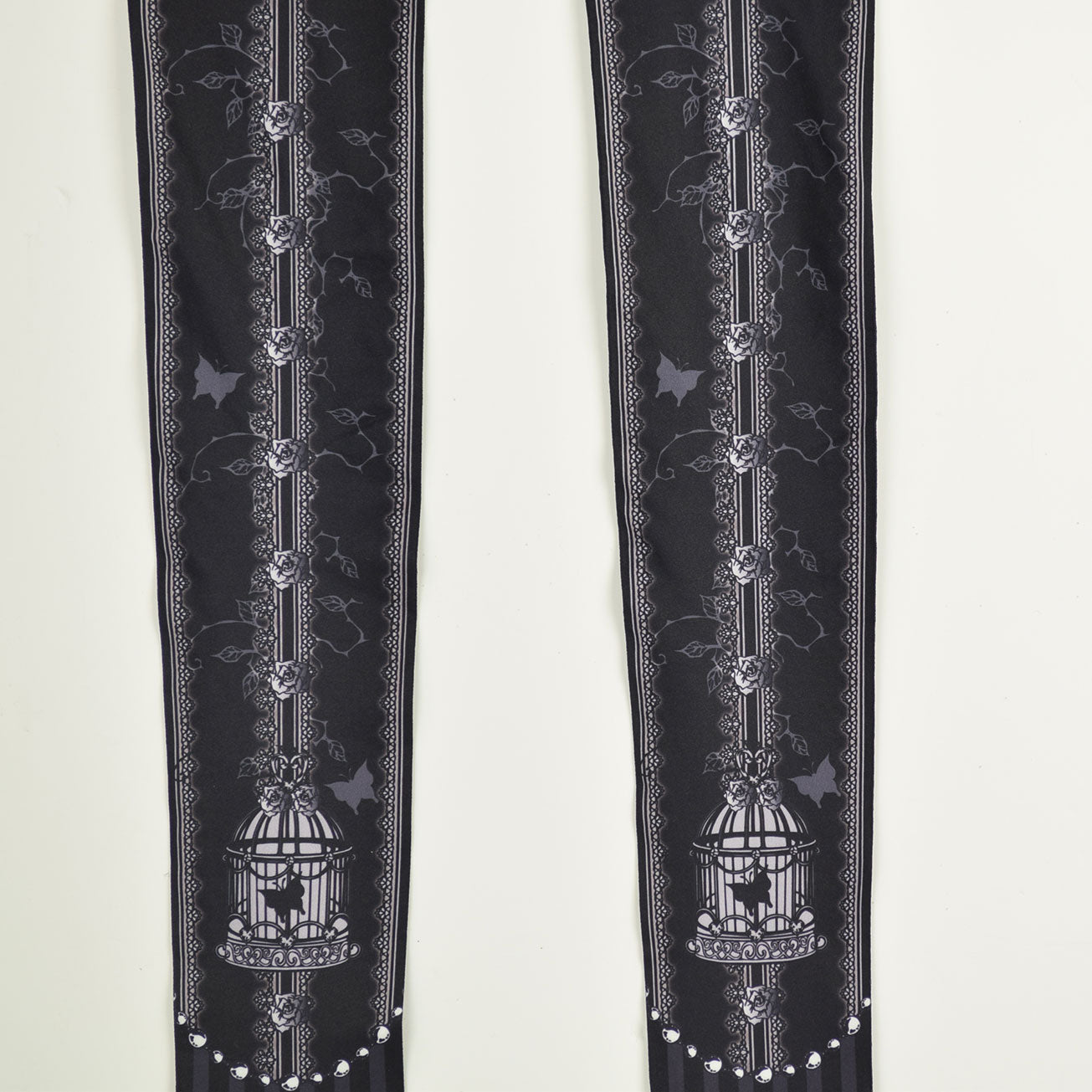 Gothic Birdcage Overknees