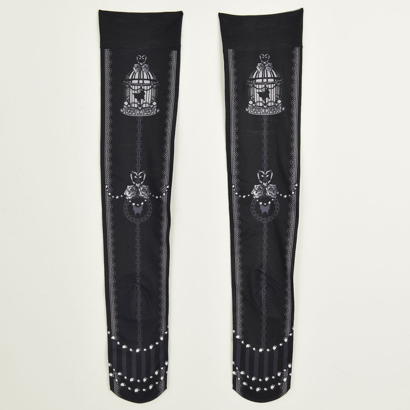 Gothic Birdcage Overknees